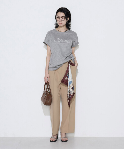 COMME CA(コムサ)の「2WAYストレッチツイルストレートパンツ(その他パンツ・レディース・ライトグレー/キャメル/チャコール・11号/7号/9号)」の18枚目の写真
