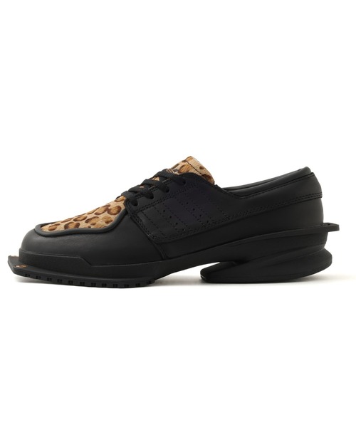 adidas(アディダス)の「adidas FORUM SQ LOAFER W / アディダス フォーラム SQ ローファー W(スニーカー・レディース・ブラック×ベージュ・22.5cm/23.0cm/23.5cm/24.0cm/24.5cm/25.0cm/25.5cm/26.0cm/26.5cm/27.0cm/27.5cm)」の5枚目の写真