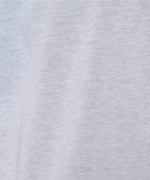 a.v.v(アーヴェヴェ)の「【吸水速乾 / クールビズ】ボタンダウン ポロシャツ / ALTMA(アルティマ)(Tシャツ/カットソー・メンズ・ライトグレー/ブルー・48/50/46)」の4枚目の写真