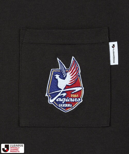 FREAK'S STORE(フリークスストア)の「J.LEAGUE × FREAK’S STORE 別注SUPPORTERS SHORT SLEEVE TEE 【ファジアーノ岡山】/ Jリーグ 別注 Tシャツ(Tシャツ/カットソー・メンズ・ホワイト/チャコールグレー・X-LARGE/LARGE/MEDIUM/SMALL)」の5枚目の写真