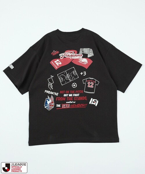 FREAK'S STORE(フリークスストア)の「J.LEAGUE × FREAK’S STORE 別注SUPPORTERS SHORT SLEEVE TEE 【ファジアーノ岡山】/ Jリーグ 別注 Tシャツ(Tシャツ/カットソー・メンズ・ホワイト/チャコールグレー・X-LARGE/LARGE/MEDIUM/SMALL)」の11枚目の写真