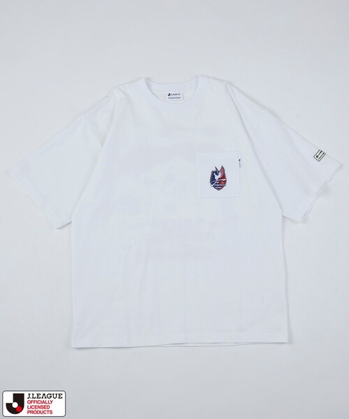 FREAK'S STORE(フリークスストア)の「J.LEAGUE × FREAK’S STORE 別注SUPPORTERS SHORT SLEEVE TEE 【ファジアーノ岡山】/ Jリーグ 別注 Tシャツ(Tシャツ/カットソー・メンズ・ホワイト/チャコールグレー・X-LARGE/LARGE/MEDIUM/SMALL)」の14枚目の写真