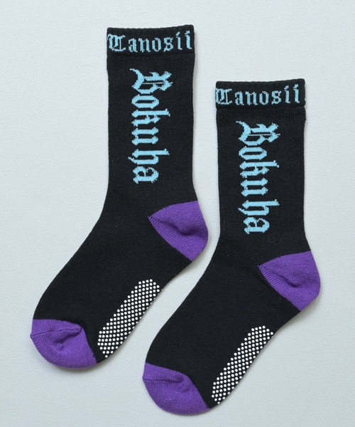 MARKEY'S(マーキーズ)の「【BOKU HA TANOSII】別注 オールドイングリッシュソックス/baby(13-15cm)(ソックス/靴下・キッズ・ホワイト/ブラック/レッド/オフホワイト・13-15cm)」の4枚目の写真
