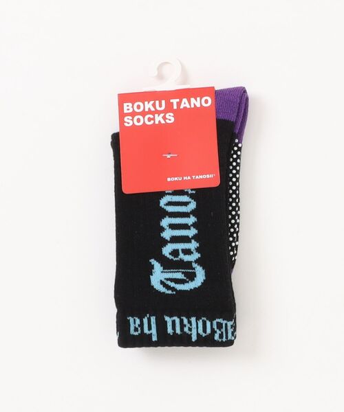 MARKEY'S(マーキーズ)の「【BOKU HA TANOSII】別注 オールドイングリッシュソックス/baby(13-15cm)(ソックス/靴下・キッズ・ホワイト/ブラック/レッド/オフホワイト・13-15cm)」の12枚目の写真
