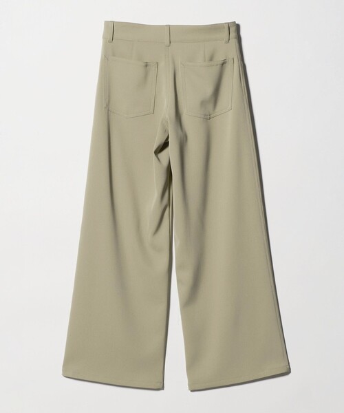 H BEAUTY&YOUTH UNITED ARROWS(エイチビューティーアンドユースユナイテッドアローズ)の「<H>ポリエステルツイル 5P ローウエストパンツ(その他パンツ・レディース・ナチュラル/ブラック・S/M)」の7枚目の写真