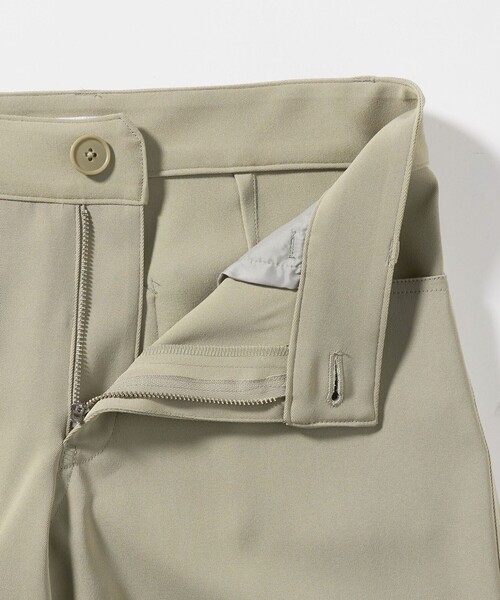 H BEAUTY&YOUTH UNITED ARROWS(エイチビューティーアンドユースユナイテッドアローズ)の「<H>ポリエステルツイル 5P ローウエストパンツ(その他パンツ・レディース・ナチュラル/ブラック・S/M)」の11枚目の写真