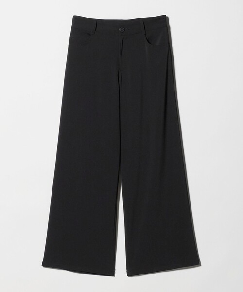 H BEAUTY&YOUTH UNITED ARROWS(エイチビューティーアンドユースユナイテッドアローズ)の「<H>ポリエステルツイル 5P ローウエストパンツ(その他パンツ・レディース・ナチュラル/ブラック・S/M)」の14枚目の写真