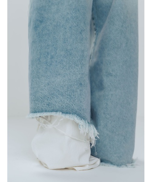 ELCHELE(エルチェレ)の「BOROBORO E69 DENIM(デニムパンツ・レディース・ブルー・25inch/24inch/26inch)」の5枚目の写真