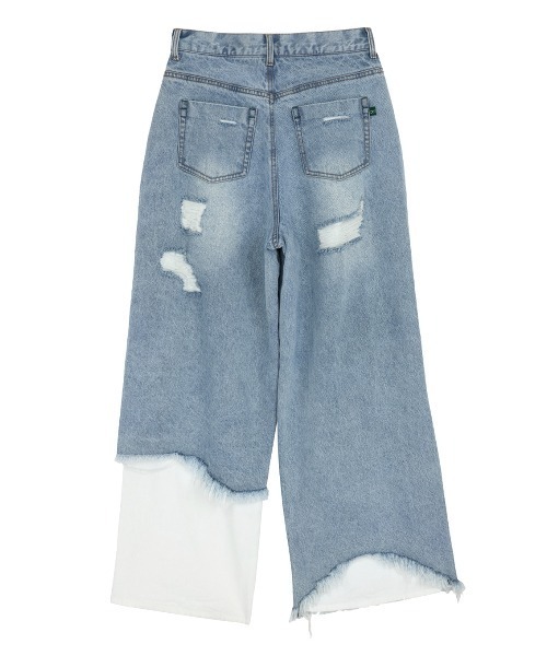ELCHELE(エルチェレ)の「BOROBORO E69 DENIM(デニムパンツ・レディース・ブルー・25inch/24inch/26inch)」の20枚目の写真
