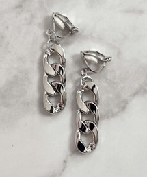 YU-KA:ボリュームチェーンイヤリング Volume Chain Earrings