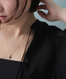 コンパクトチェーン55cmネックレス K10（ネックレス）｜Lilas（リラ