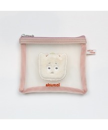 MARK'S（マークス）の「YUM YUM FRIENDS メッシュミニフラットポーチ（ポーチ）」
