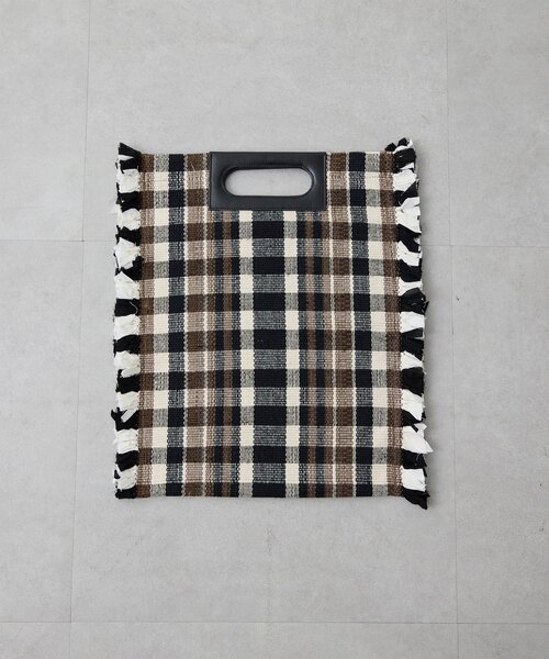 Whim Gazette（ウィムガゼット）の「【Hoaw.】Bobura Rug TOTE（トートバッグ・レディース・ブラック・FREE）」の2枚目の写真