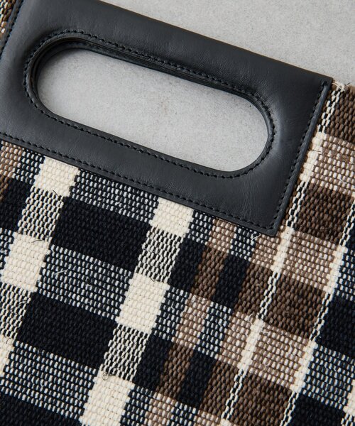 Whim Gazette（ウィムガゼット）の「【Hoaw.】Bobura Rug TOTE（トートバッグ・レディース・ブラック・FREE）」の3枚目の写真