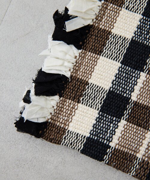 Whim Gazette（ウィムガゼット）の「【Hoaw.】Bobura Rug TOTE（トートバッグ・レディース・ブラック・FREE）」の4枚目の写真