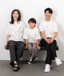 U.S. POLO ASSN.（ユーエスポロアッスン）の「【U.S. POLO ASSN.】別注 ワンポイント刺繍 胸ポケット オーバーサイズTシャツ キッズ（Tシャツ/カットソー）」