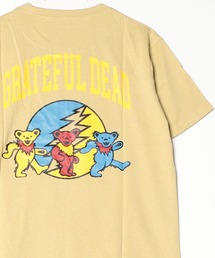 Grateful Dead（グレイトフルデッド）の「GRATEFUL DEAD グレイトフル・デッド 接触冷感加工 ダンシングベア ロゴ バックプリント 半袖Tシャツ（Tシャツ/カットソー）」