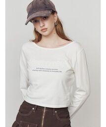 EMODA | ロゴパッチロンT(Tシャツ/カットソー)