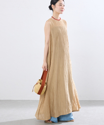 ESTHE/エステ Sheer Pleated Maxi Dress ワンピース 252-3200B