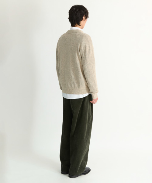 NONBLANK(ノンブランク)の「ポロカラー ニット_IVORY(ニット/セーター・メンズ・アイボリー・LARGE/X-LARGE)」の12枚目の写真