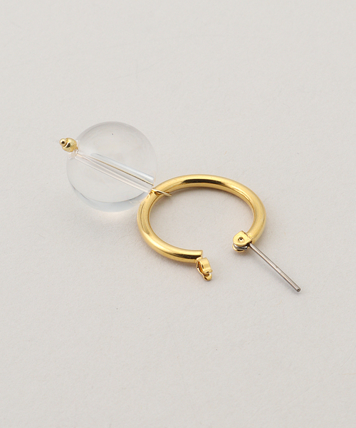 La TOTALITE(ラトータリテ)の「STEEN / スティン Full Moon Earings(ネックレス・レディース・ゴールド・FREE)」の3枚目の写真