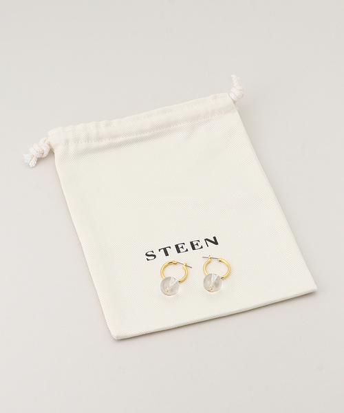 La TOTALITE(ラトータリテ)の「STEEN / スティン Full Moon Earings(ネックレス・レディース・ゴールド・FREE)」の5枚目の写真