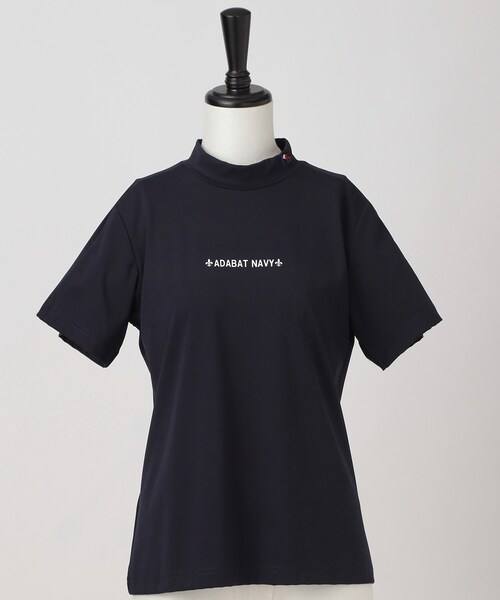 adabat（アダバット）の「【ADABAT NAVY】クールタッチロゴライン
