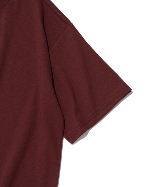 TAILOR STUDIO(テーラースタジオ)の「バスティ1862 半袖Tシャツ(ワイン)(Tシャツ/カットソー・レディース・その他・2XL/X-LARGE/LARGE/MEDIUM/SMALL)」の4枚目の写真