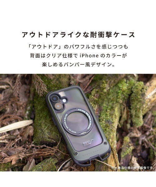 ROOT CO.（ルート）の「iPhone 17/17e/16e 専用 ROOT CO. GRAVITY Shock Resist Case Hold Plus. ケース（スマホケース/カバー・メンズ・ホワイト/カーキ/アッシュブラウン/ブラック・iPhone 17/iPhone 16e/17e）」の7枚目の写真