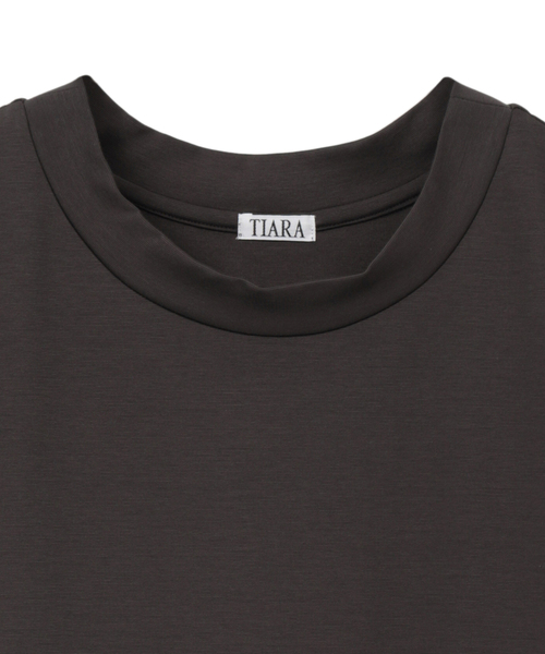 Tiara(ティアラ)の「フレアスリーブTシャツ(Tシャツ/カットソー・レディース・ブラック/ホワイト/チャコールグレー・FREE)」の11枚目の写真