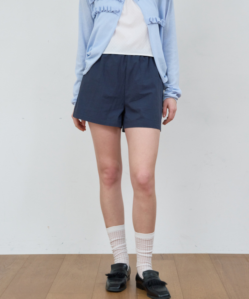Majournee(マジョネ)の「BASIC COTTON SHORTS_NAVY(その他パンツ・レディース・ネイビー・ONE SIZE)」の1枚目の写真