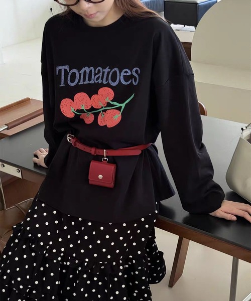 LA VORAGINE（ラ ヴォラジネ）の「ベルトミニポーチ付き/ウエストポーチ（ボディバッグ/ウエストポーチ・レディース・Red・FREE）」の10枚目の写真