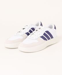 adidas アディダス LITECOURT M【軽量】メンズスニーカー(ライトコートM) KJ1980 フットウェアホワイト/カレッジパープル/コアホワイト