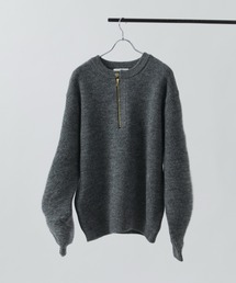 【CULLNI for Lui's】ハーフジップニット