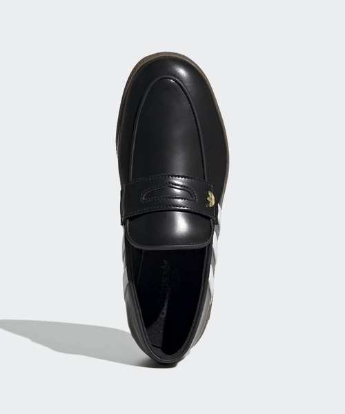 adidas(アディダス)の「ハンドボール スペツィアル ローファー / HANDBALL SPEZIAL LOAFER / アディダスオリジナルス adidas Originals(ローファー・レディース・ブラック・24.5cm/25.0cm/22.5cm/28.0cm/24.0cm/23.5cm/23.0cm/27.0cm/27.5cm/26.5cm/26.0cm/25.5cm/22.0cm/29.0cm/28.5cm)」の2枚目の写真