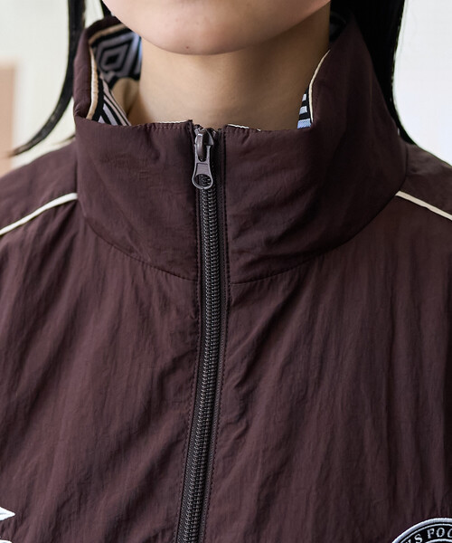 FREAK'S STORE(フリークスストア)の「UMBRO × FREAK'S STORE/アンブロ 別注 Padding Track Jacket/別注 パディング トラックジャケット/中綿トラックジャケット(その他アウター・レディース・ナチュラル/ダークブラウン/ブラウン・フリ-)」の13枚目の写真