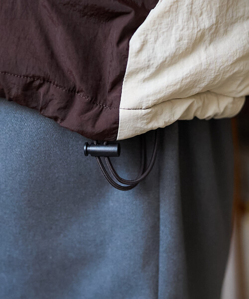 FREAK'S STORE(フリークスストア)の「UMBRO × FREAK'S STORE/アンブロ 別注 Padding Track Jacket/別注 パディング トラックジャケット/中綿トラックジャケット(その他アウター・レディース・ナチュラル/ダークブラウン/ブラウン・フリ-)」の19枚目の写真