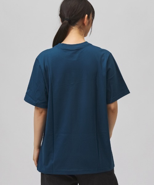 NIKE(ナイキ)の「NIKE ナイキ NSW BF VGPX S/S Tシャツ(Tシャツ/カットソー・レディース・ネイビー/ホワイト・XL/L/S/M)」の4枚目の写真