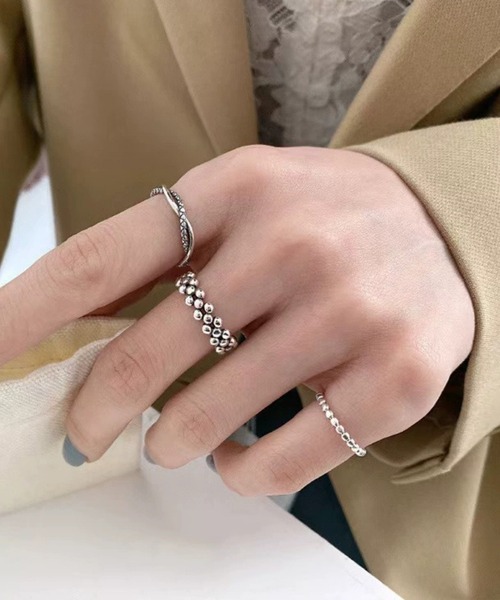 LUGG NAGG(ラグナグ)の「【456904】デインティリング3点セット(RZ)(リング・レディース・シルバー系3/シルバー系2/シルバー系1・FREE)」の10枚目の写真