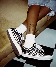 VANS PREMIUM オールドスクール / LX Old Skool CHECKERBOARD BLAC VN000D56BZW1