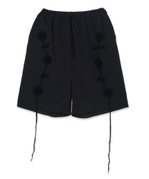 DISCOVERED | ROSE CROCHET SWEAT SHORTS(スウェットパンツ)