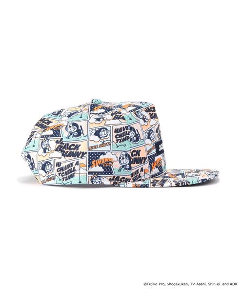 Jack Bunny!!(ジャックバニー)の「【Jack Bunny!!】【ドラえもん】総柄平つばキャップ (UNISEX)(キャップ・レディース・ネイビー/オレンジ・FREE)」の8枚目の写真