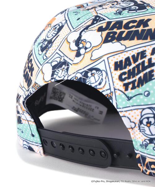 Jack Bunny!!(ジャックバニー)の「【Jack Bunny!!】【ドラえもん】総柄平つばキャップ (UNISEX)(キャップ・レディース・ネイビー/オレンジ・FREE)」の11枚目の写真