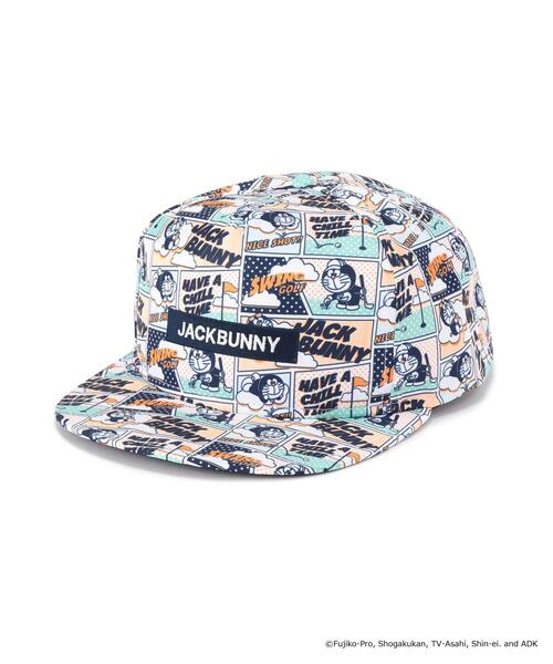 Jack Bunny!!(ジャックバニー)の「【Jack Bunny!!】【ドラえもん】総柄平つばキャップ (UNISEX)(キャップ・レディース・ネイビー/オレンジ・FREE)」の15枚目の写真