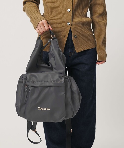 Repetto(レペット)の「【WEB限定】<repetto>Soubresaut バックパック/リュック(バックパック/リュック・レディース・ダークグレー・FREE)」の3枚目の写真