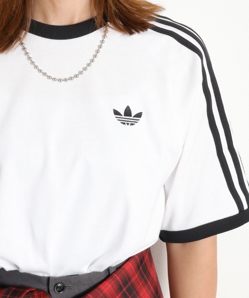 adidas(アディダス)の「【adidas】3-STRIPES TEE(Tシャツ/カットソー・レディース・ブラック系/ホワイト系・M)」の19枚目の写真