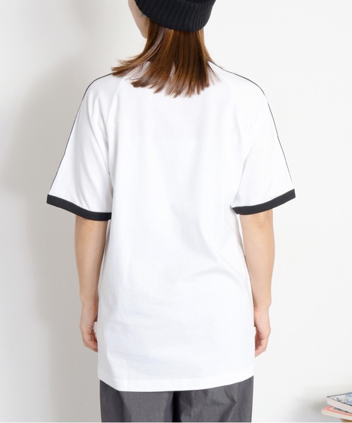 adidas(アディダス)の「【adidas】3-STRIPES TEE(Tシャツ/カットソー・レディース・ブラック系/ホワイト系・M)」の10枚目の写真