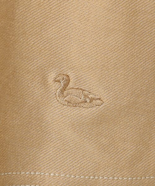 DECOY SINCE 1981(デコイシンスイチキュウハチイチ)の「デニムライクストレッチ7分袖カットプルオーバー(Tシャツ/カットソー・レディース・ネイビー/ベージュ・M/L)」の16枚目の写真