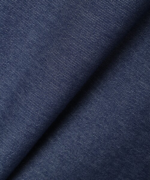 DECOY SINCE 1981(デコイシンスイチキュウハチイチ)の「デニムライクストレッチ7分袖カットプルオーバー(Tシャツ/カットソー・レディース・ネイビー/ベージュ・M/L)」の18枚目の写真