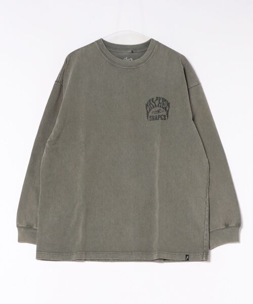 lost（ロスト）の「lost/ロスト MEYHEM SHAPES LS TEE ロンT LM6F-2201（Tシャツ/カットソー・メンズ・ホワイト/オリーブ/ブラック・L/XL/M）」の3枚目の写真